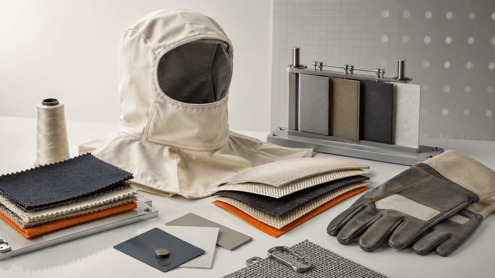Editorial illustration for DuPont Personal Protection: public profile for Nomex and multi-hazard PPE; it does not depict the source organization, event, or project.